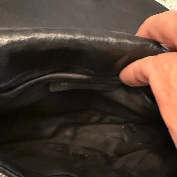 Michael Kors Sleek Leather Black Crossbody Bag - Picture 12 of 12